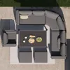 Ensemble de mobilier de jardin pour 8 personnes / structure Voir les images du produit 2