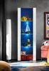 Komodee | Vitrine Schrank Tivoli mit 3 Regalböden, Korpus Produktbild-Vorschau 4