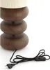 Light & Living - Tischleuchte Danialo - Braun - Ø22x67.5cm Produktbild-Vorschau 6
