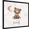 MuchoWow® Gerahmtes Poster Sprichwörter - Kind sein - Produktbild-Vorschau 1
