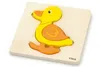 VIGA První dřevěné puzzle miminka Kachna Náhled obrázku produktu 1