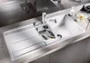 BLANCO METRA 6 S-F flächenbündige Spüle / SILGRANIT / weiß Produktbild-Vorschau 2