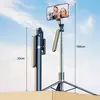 Selfie-Sticks, Selfie Stick Stativ mit 2 Fülllicht, 103cm Produktbild-Vorschau 2