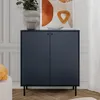 CALICOSY - Buffet 2 portes bleu royal L80 cm - BOGOTA Voir les images du produit 2