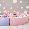 KiddyMoon Bällebad 90x30cm 300 Bälle ∅7cm Rund Bällepool Produktbild-Vorschau 7