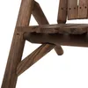 Outsunny Gartenbank mit Tisch Gartenmöbel Sitzbank 2 Stühle Produktbild-Vorschau 9