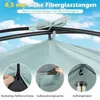 COSTWAY Parasol plażowy z ochroną UV 50+, namiot plażowy z Podgląd zdjęcia produktu 6