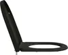 vidaXL Sedile per WC nero 49 x 36 x 4 cm Duroplast Anteprima dell’immagine prodotto 5