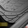 Tapis de sol VW Polo Découpable Caoutchouc Noir 4 pièces Voir les images du produit 10