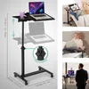 Tavolo da letto mobile ELONEO su rotelle, tavolo in piedi Anteprima dell’immagine prodotto 2