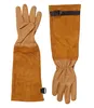 FELCO 705L Rosenhandschuhe Braun, dornenfest, Rindsleder, Produktbild-Vorschau 1