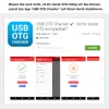D16C 3in1 USB C auf USB 2.0 SD / Micro SD, TF Kartenleser Produktbild-Vorschau 11