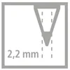 STABILO 6004/HB 12er GREENgraph Bleistifte HB Anteprima dell’immagine prodotto 5