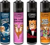 Clipper Reibrad Feuerzeuge Otter, 4 Stück Produktbild-Vorschau 1
