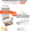 Buyounger Laminiergerät A3/A4/A5/A6, Heiß-/Kaltlamination Produktbild-Vorschau 9