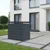 Mülltonnenbox Müllbox Mülltonnenverkleidung 2 Türen Produktbild-Vorschau 3