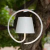 Lampada a led a sospensione Poldina Bianca ricaricabile e Anteprima dell’immagine prodotto 7