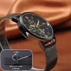 Armbanduhren, Herren-Armbanduhr, Quarz, wasserdicht, Produktbild-Vorschau 2
