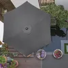 Springos® Parasol de jardin Parasol avec fonction de Voir les images du produit 7