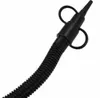 A close-up of a black flexible hose with a nozzle and two loops, likely part of an air pump. Produktbild-Vorschau