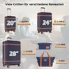 Trolleyset Hartschalen-Koffer set (M, L,XL) Rollkoffer, Produktbild-Vorschau 6