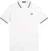 FRED PERRY TWIN TIPPED Weiß Produktbild-Vorschau 1