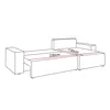Gepolstertes Ecksofa CARLOS XL Cord Poso 06 Produktbild-Vorschau 8