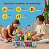 Magnetische bouwstenen treinset, Montessori speelgoed, 112 Productafbeelding-voorbeeld 2