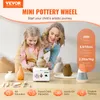 VEVOR Mini-Töpferscheibe, 0–320 U/min, einstellbare Produktbild-Vorschau 2