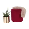 Kondela Top 45 Hocker – Oxy Fire Red Produktbild-Vorschau 3