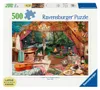 Ravensburger Camping Puzzle 500 Teile - Cartoon Puzzle für Produktbild-Vorschau 3