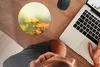 MuchoWow® Mauspad Mousepad Blumen - Landschaft - Gelb 20x20 Produktbild-Vorschau 3