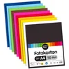 perfect ideaz 50 Blatt A4 Fotokarton farblich sortiert  Produktbild-Vorschau 1