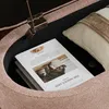 Ławka z schowkiem, 110 cm, obicie aksamitne, nowoczesna Podgląd zdjęcia produktu 11