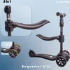 Kinder Roller Kinderscooter Dreiradscooter mit LED Räder, Produktbild-Vorschau 7