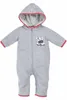 BONDI Kuscheliger Baby Fleece-Overall "Kuh" 93665 - Grau | Produktbild-Vorschau 1
