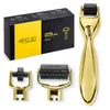 4FIZJO 3‑in‑1 Derma-Roller-Microneedling-Set, schwarz‑gold, Produktbild-Vorschau 1