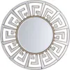 BELIANI Wandspiegel Gold Glas Metall Rund 70 cm Glamour Produktbild-Vorschau 1