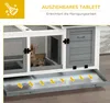 Klatka dla królików miniaturowych PawHut, klatka dla małych Podgląd zdjęcia produktu 6