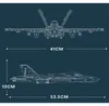 Kit Reobrix F-18 Strike Fighter, 1387 pièces Voir les images du produit 8