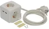 BAT Steckdosenwürfel 4-fach mit 2x USB (Mehrfachsteckdose Produktbild-Vorschau 5