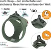 CURLI Postroj pre psy s Air-Mesh Moss L, 8-10 kg Náhľad obrázku produktu 8