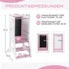 GOPLUS Lernturm Kinder, Mehrzweck-Tritthocker aus Holz mit Produktbild-Vorschau 5