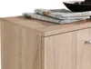 Kommode - Eiche Sonoma Nachbildung - B 71 cm - zwei Türen - Produktbild-Vorschau 6