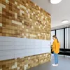 Wandbriefkasten Cube for Three in Rost Produktbild-Vorschau 4
