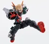 A dynamic action figure of Katsuki Bakugo from My Hero Academia in a mid-action pose against a plain white background. Podgląd zdjęcia produktu