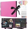 DazSpirit Fotoalbum Schwarz 29,5X21cm Selbstgestalten Produktbild-Vorschau 1