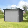 Pawilon ogrodowy 3x3 m Hardtop dach z poliwęglanu ok. 6 mm Podgląd zdjęcia produktu 4