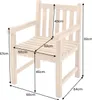 Massiver Gartenstuhl EMPIRE TEAK natur Teakholz Outdoor Produktbild-Vorschau 7