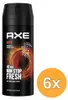 Axe Deodorant Spray Moschus, 6er Pack mit je 150 ml Produktbild-Vorschau 2